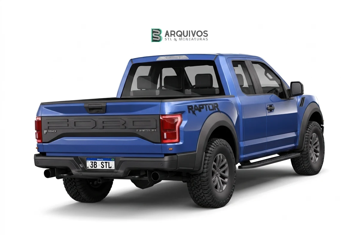 Modelo 3D STL - Ford F-150 Raptor — foto 4